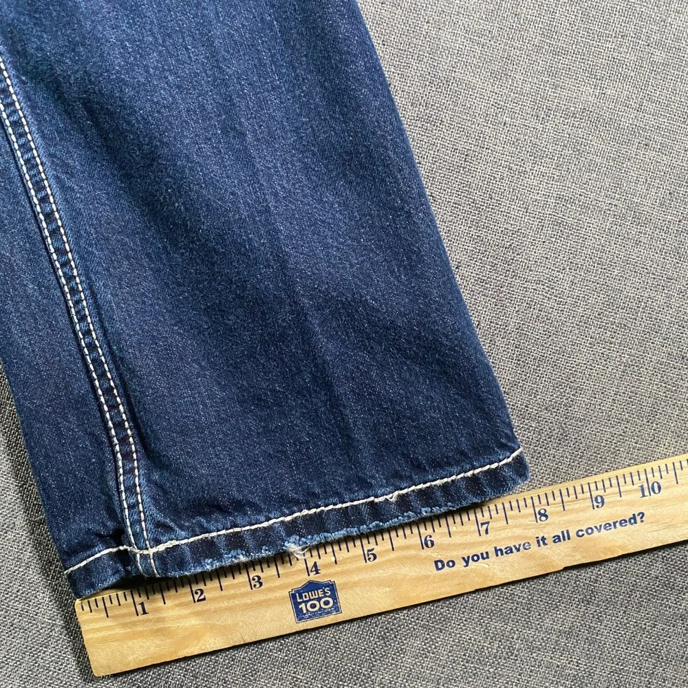 BKE Carter Straight Mens Jeans Dark Wash Denim Size 29x30
